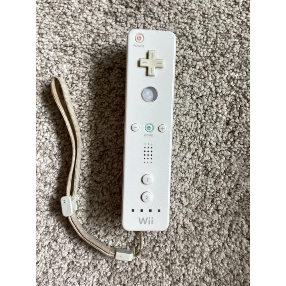 Official OEM Nintendo Wii Remote White Controller RVL-003